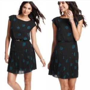 Loft Petite heart print dress 10P